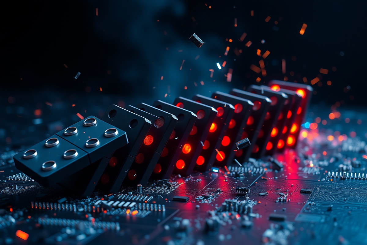 Tech Bubble Bursts: Chipmakers Crash and Drag Everything Down