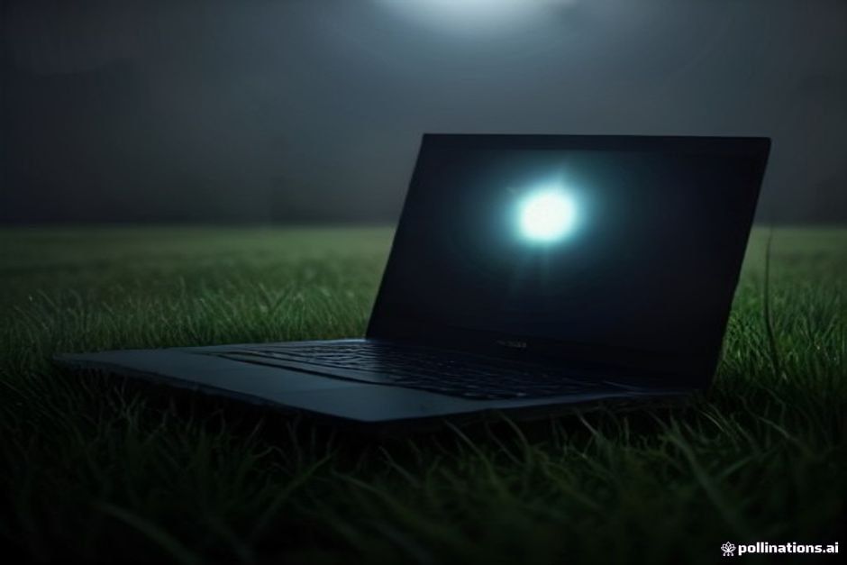 Nigeria Blackouts: the laptop that tells you to "touch grass"