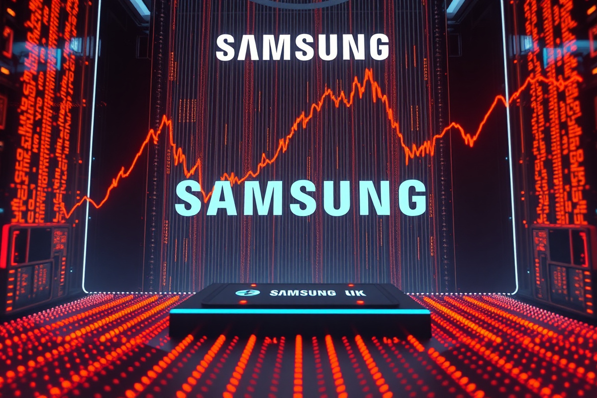 Chip in caduta libera: Samsung e SK Hynix giù del 7%