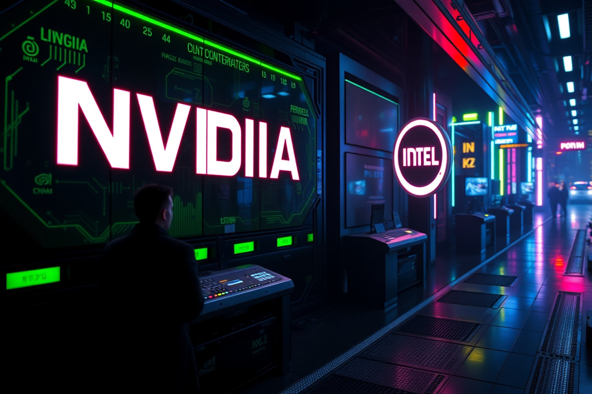 Nvidia banca dell'AI, Intel in vendita: che succede ai chip?